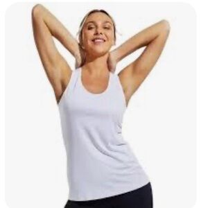 Athleta Sleeveless Racerback Tank Top Shirt Medium Petite